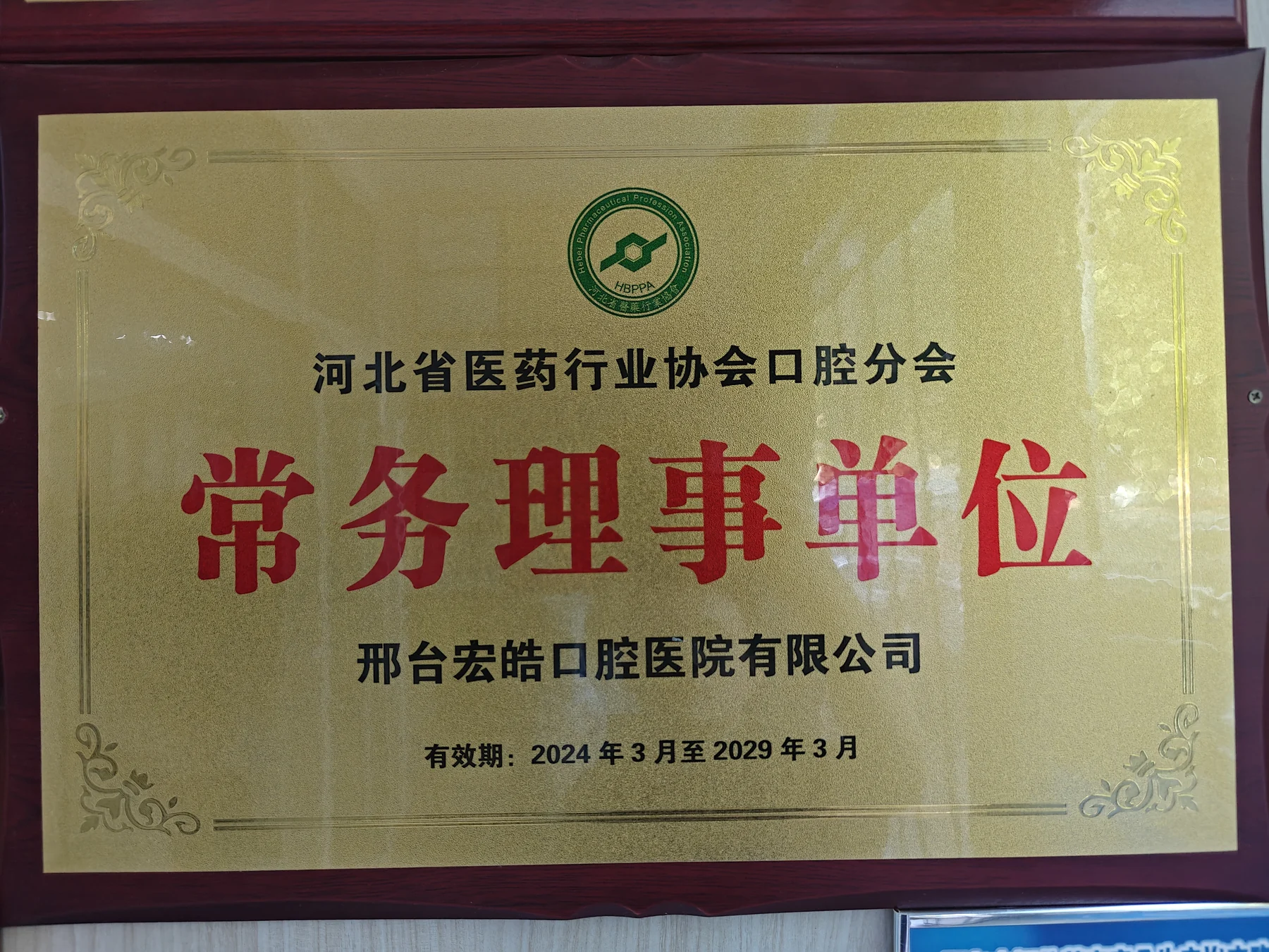 河北省医药行业协会口腔分会常务理事单位